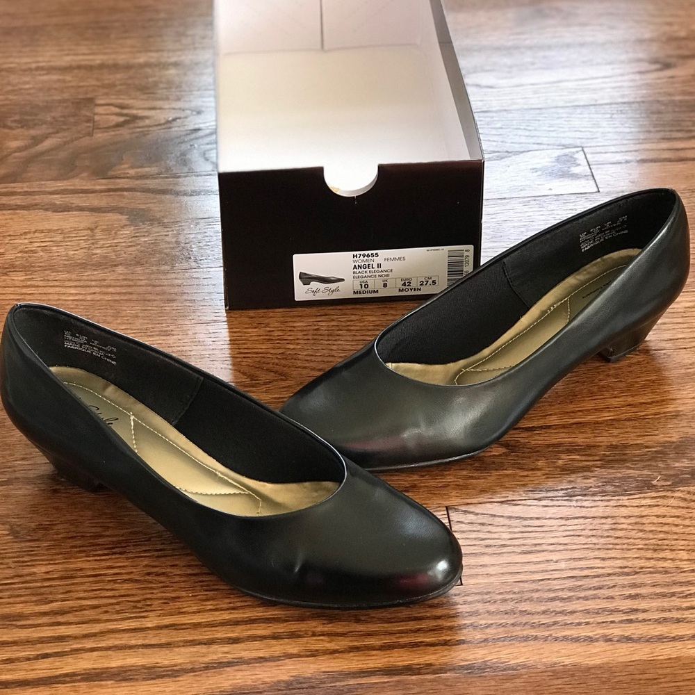 Soft Style by Hush Puppies Angel II Black Pumps